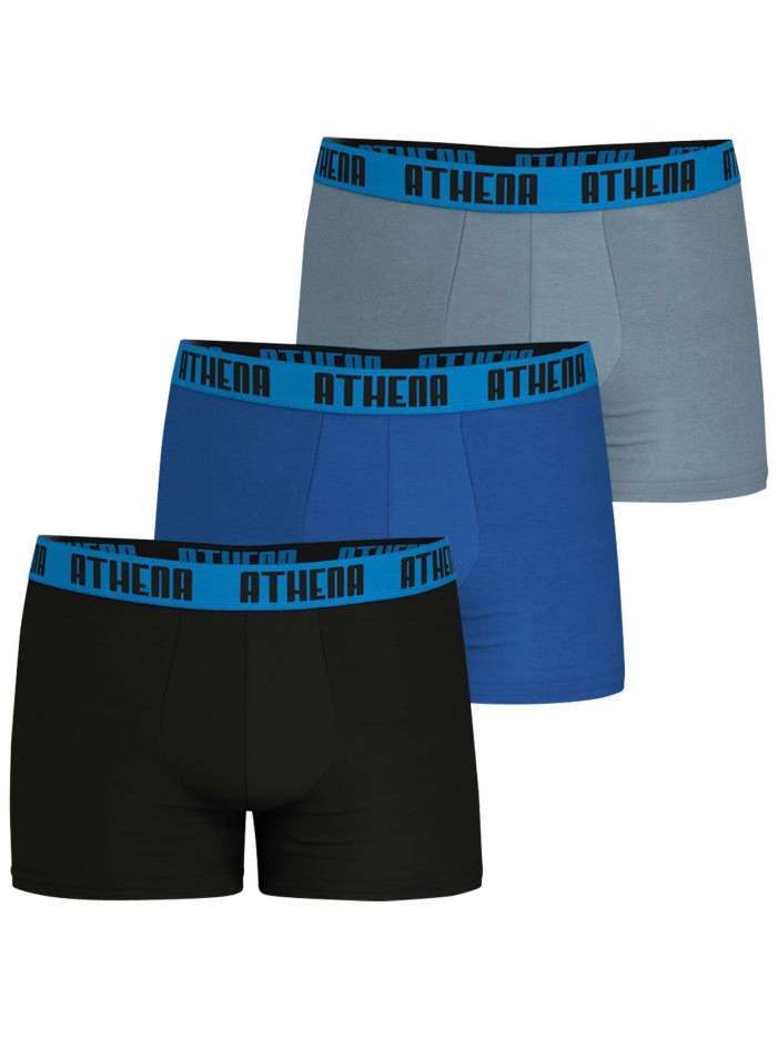 Lot de 3 boxers en coton...