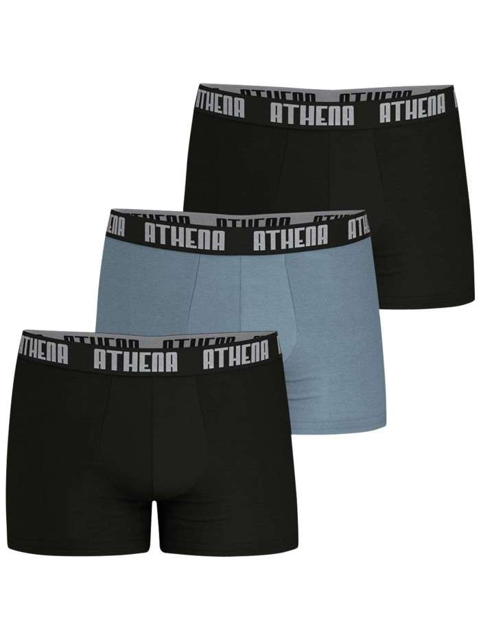 Lot de 3 boxers en coton...