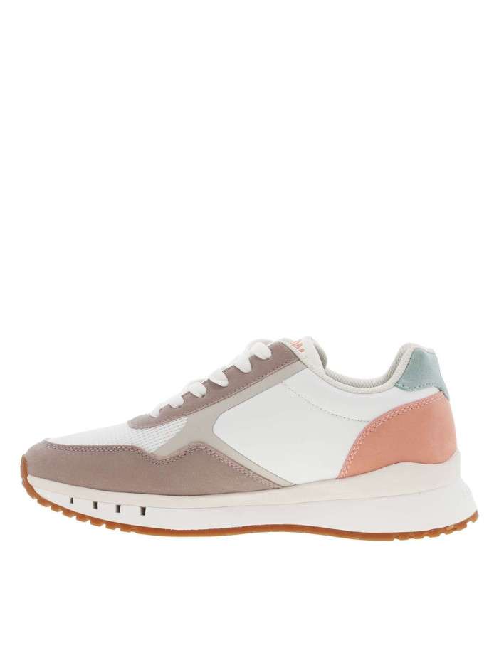 Baskets basses saumon avec...