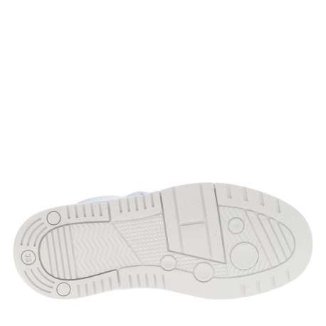 Baskets basses running ciel avec lacets plats et logo monochrome - Image 6