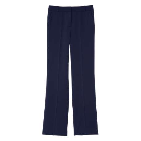 Pantalon Chino marine uni avec une coupe Regular fit et 4 poches - Image 2