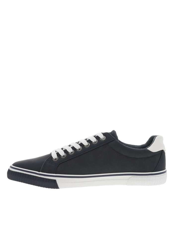 Baskets basses marine avec...