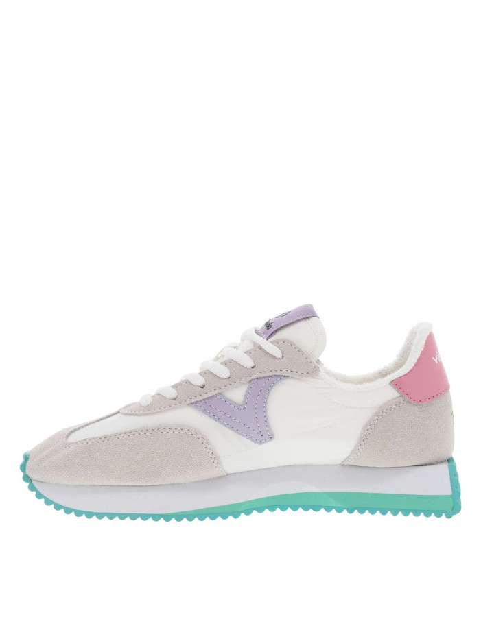 Baskets basses en cuir...