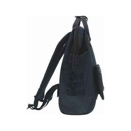 Sac à dos marine uni avec un pochon parfumé et des poches interchangeables - Image 2