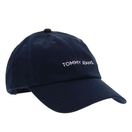 Casquette en coton nuit unie avec fermeture à bande auto-agrippante - Image 3