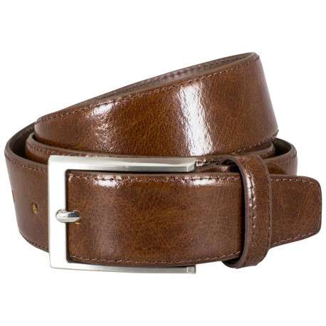 Ceinture en cuir marron