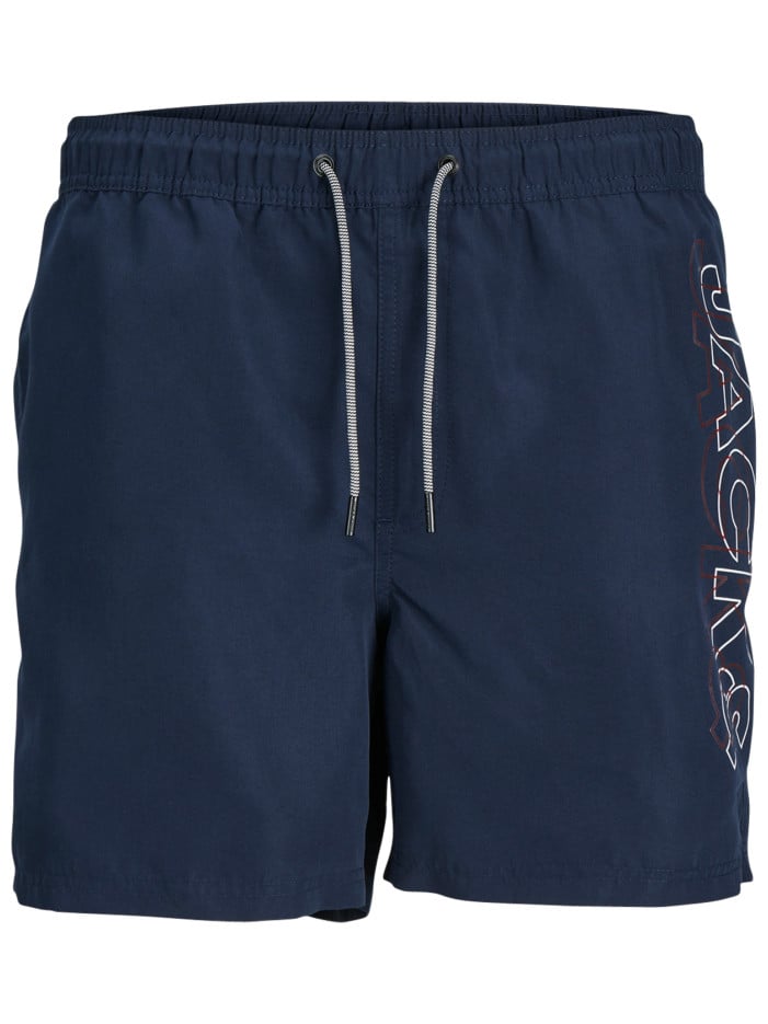 Short de bain marine uni...