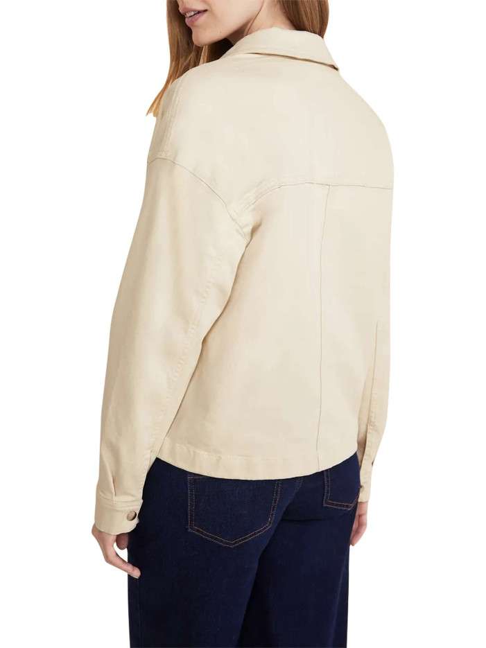 Veste Motarde Belstaff Femme - Coton écru, Taille 40 - Style Vintage - Occasion Très Bon état