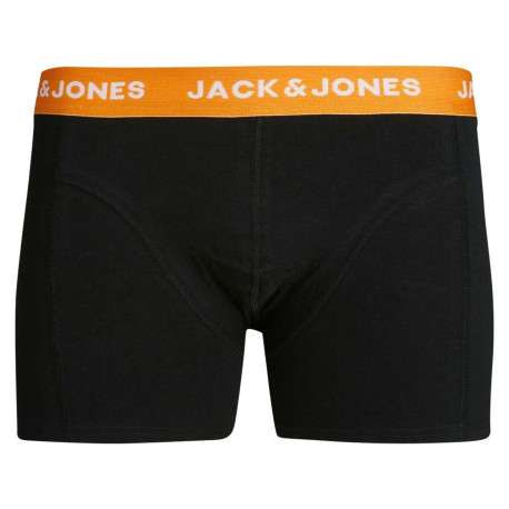 Lot de 3 boxers classiques en coton noir uni avec une coupe fermée - Image 3