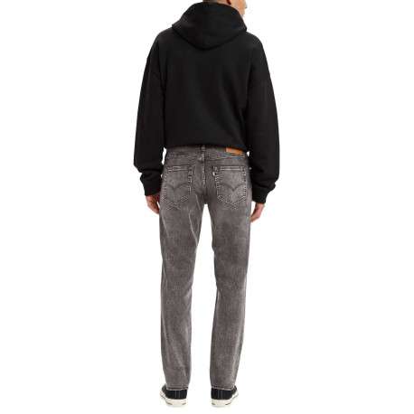 Jean 511 anthracite uni avec une coupe slim et une étiquette d'authentification - Image 3
