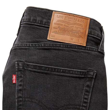 Jean 512 brut uni avec une coupe slim et un patch d'authentification - Image 4