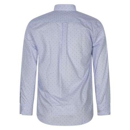 Chemise ciel imprimé avec une coupe droite et un col boutonné - Image 2
