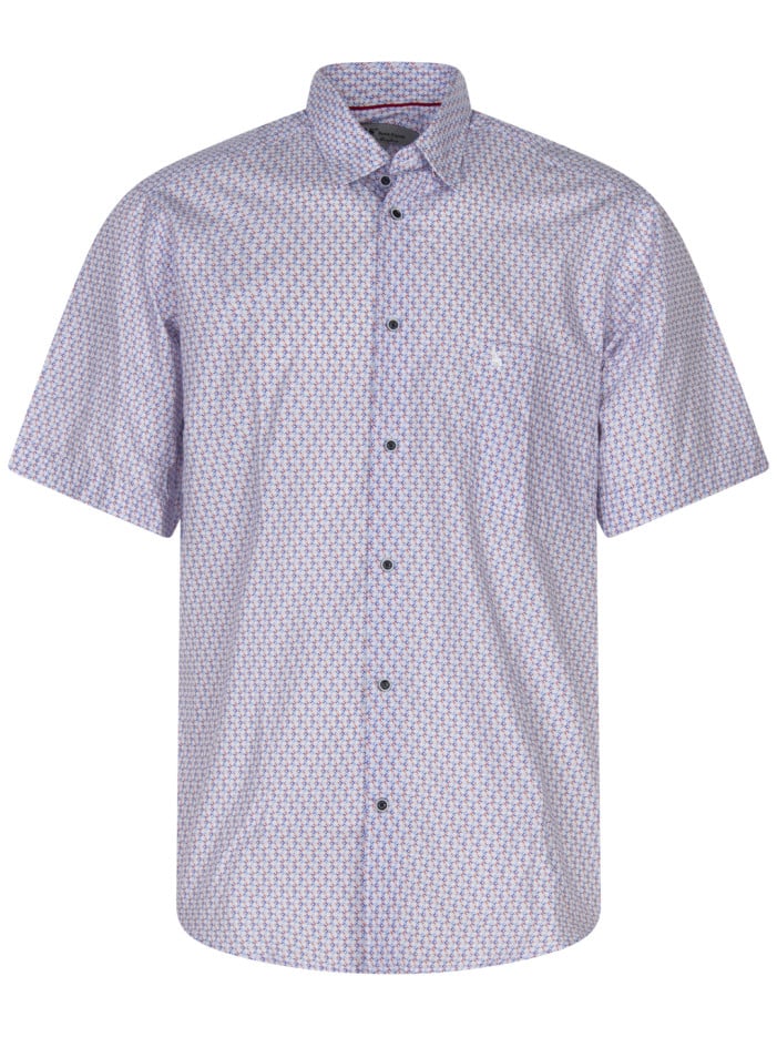 Chemise en coton rouge...