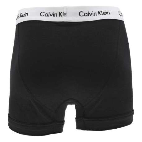 Lot de 3 boxers en coton noir et blanc rayé avec une coupe fermée - Image 6