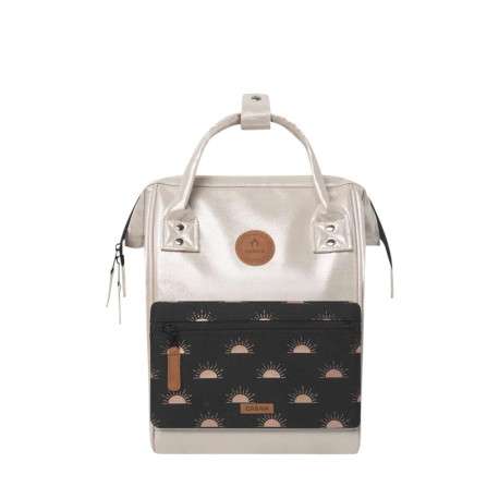 Sac à dos or uni avec des bretelles ajustables et deux poches interchangeables - Image 4