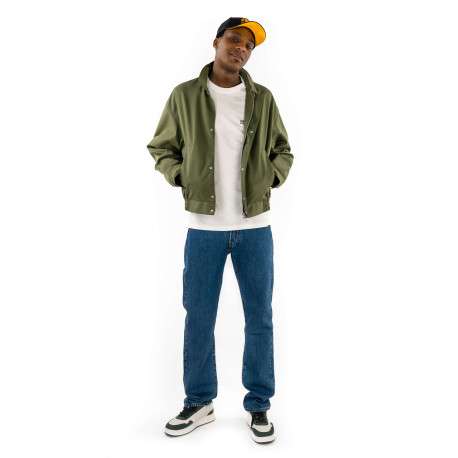 Jean 501 bleu jean en coton avec une coupe régular