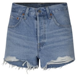 Short 501® Original Short en coton stone avec une coupe courte et à 5 poches