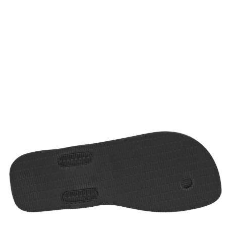 Tongs Urban Brasil Material noires avec larges brides et logo blanc - Image 5