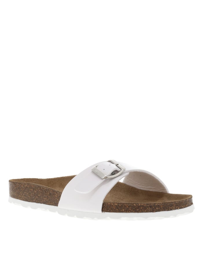 Mules blanches vernis avec...