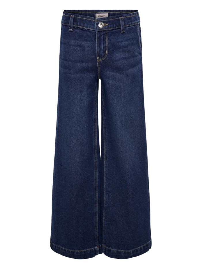 Jean en coton indigo avec...