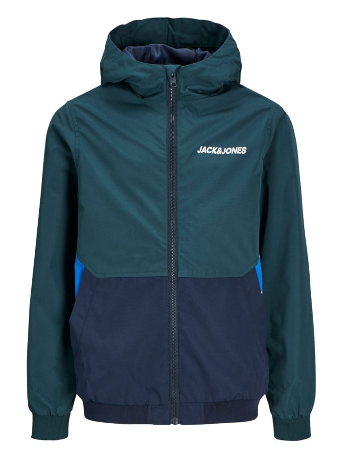 Blouson à capuche vert...