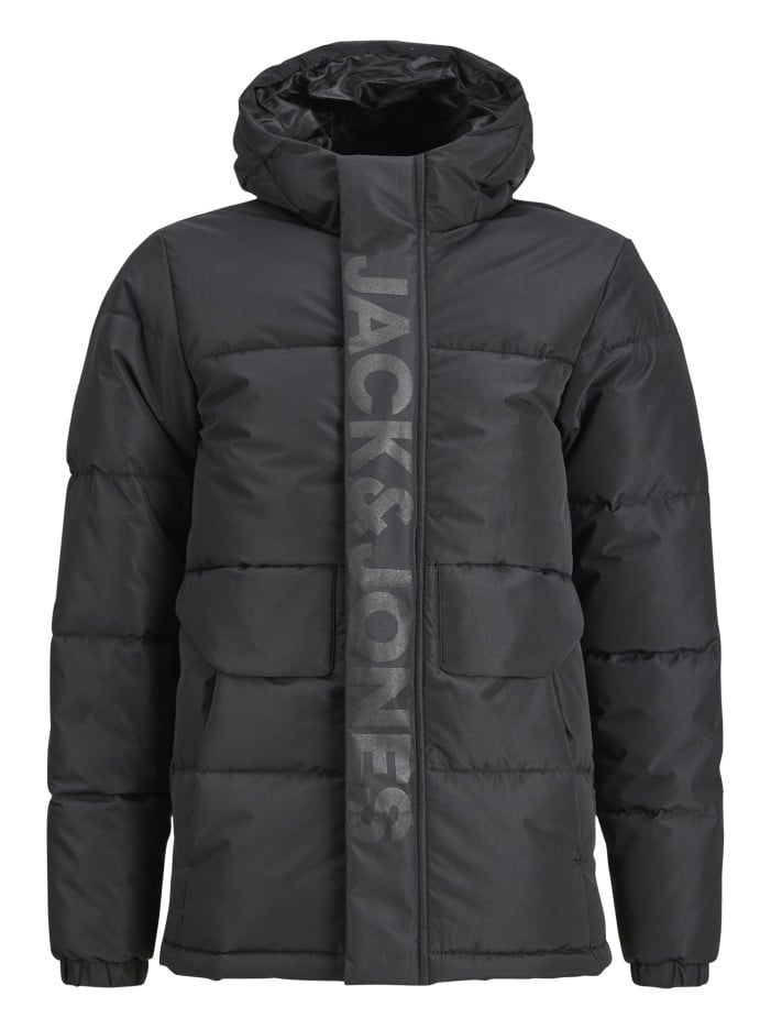 Doudoune à capuche noire...