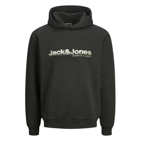 JACK & JONES Sweat à Capuche Logo Homme - Coupe Loose Fit Confortable