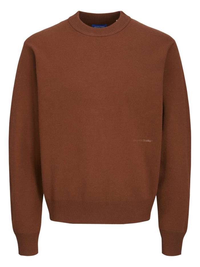 Pull rouille en maille...