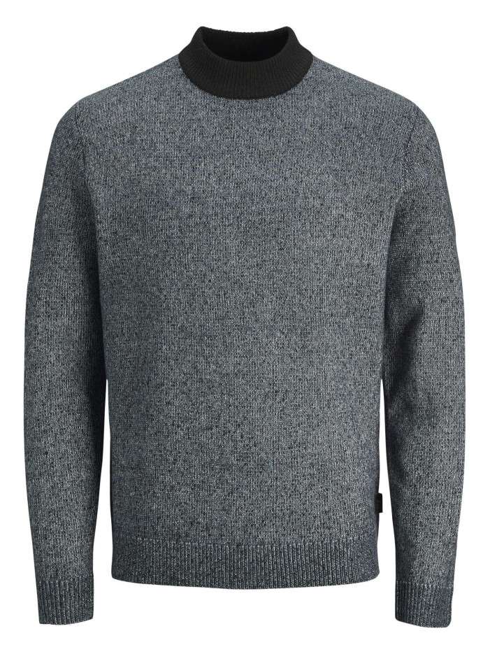 Pull gris anthracite chiné...