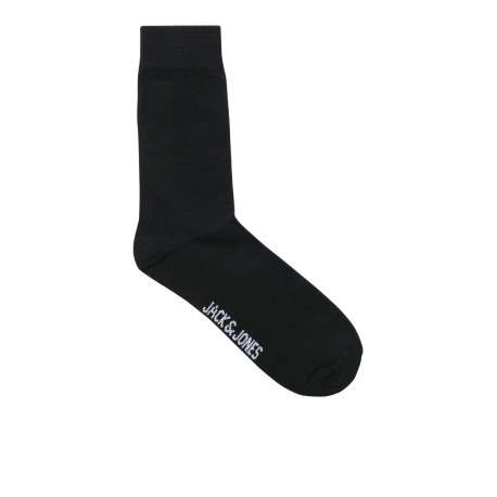 Lot de 3 paires de chaussettes hautes en coton mélangé noires imprimées - Image 3