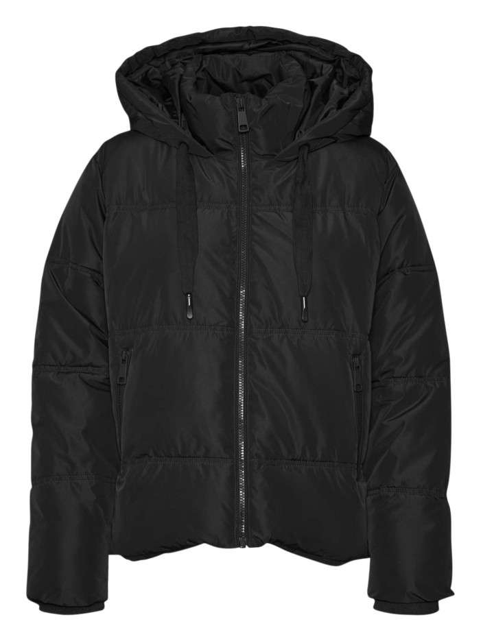 Doudoune à capuche noire...