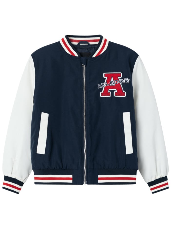 Bomber tricolore avec une...