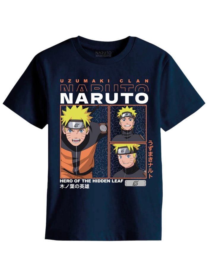 T-shirt en coton bleu...