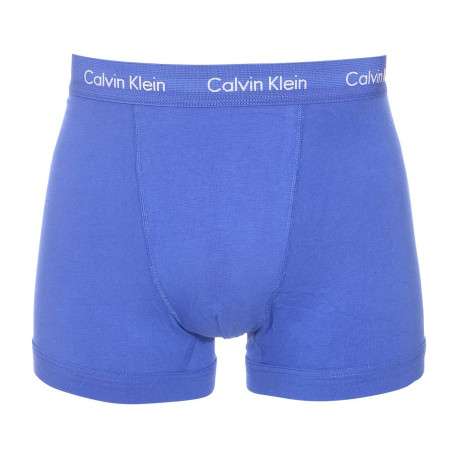Lot de 3 boxers multicolores en coton avec tailles élastiquées - Image 2