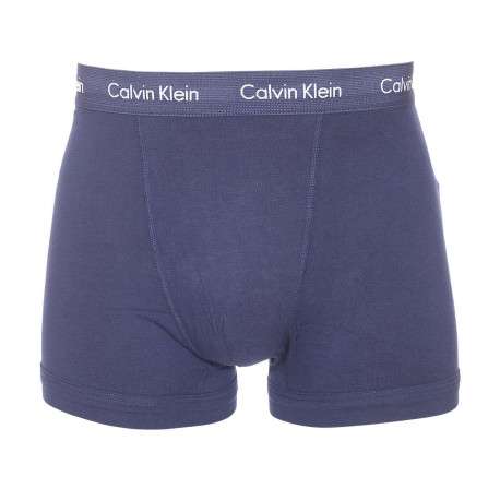 Lot de 3 boxers multicolores en coton avec tailles élastiquées - Image 4