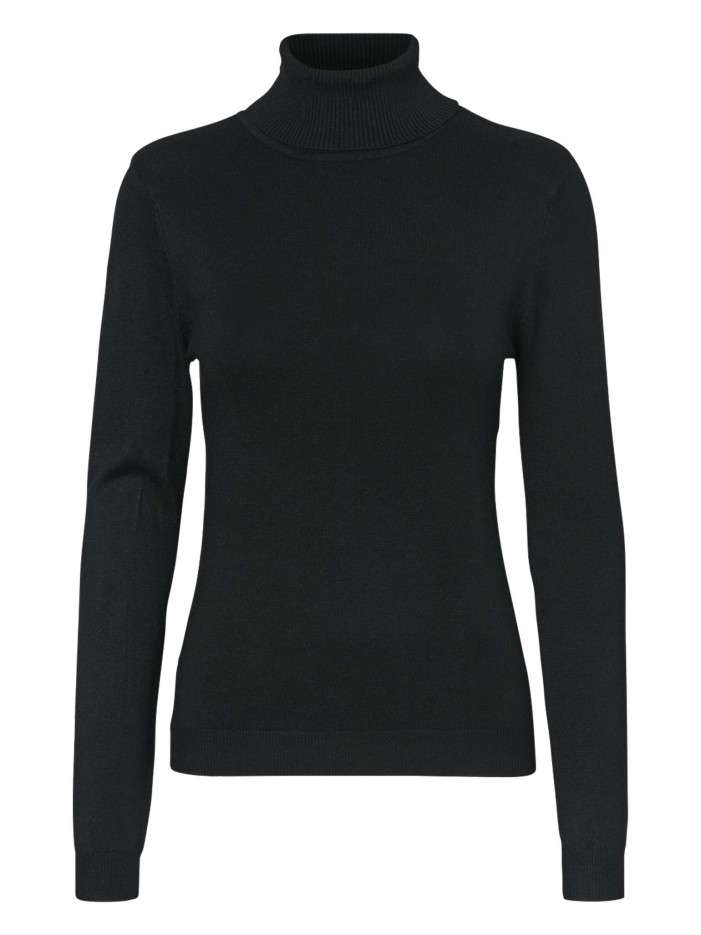 Pull noir uni avec une...