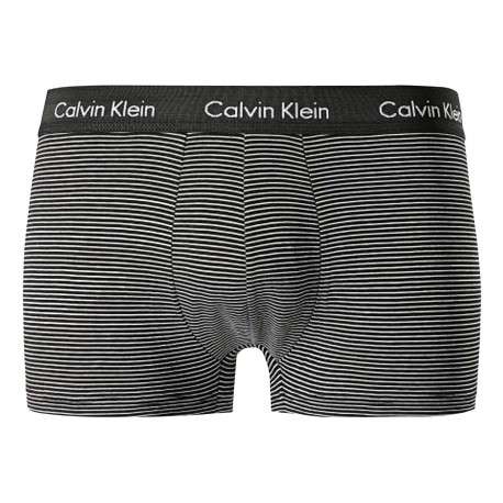 Lot de 3 Boxers courts en coton multicolores unies coupe fermée - Image 3