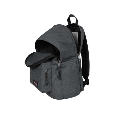 Sac à dos Day Office anthracite avec logo sur poche avant et nombreux rangements - Image 2