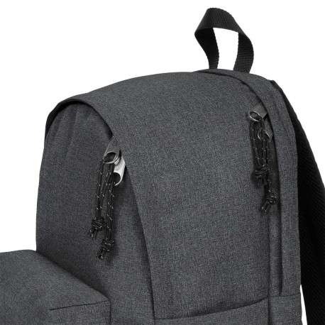Sac à dos Day Office anthracite avec logo sur poche avant et nombreux rangements - Image 4