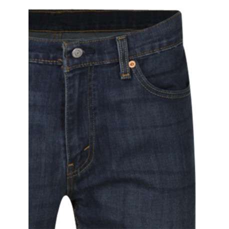Jean 511 bleu nuit uni avec une coupe slim et une taille intermédiaire - Image 3