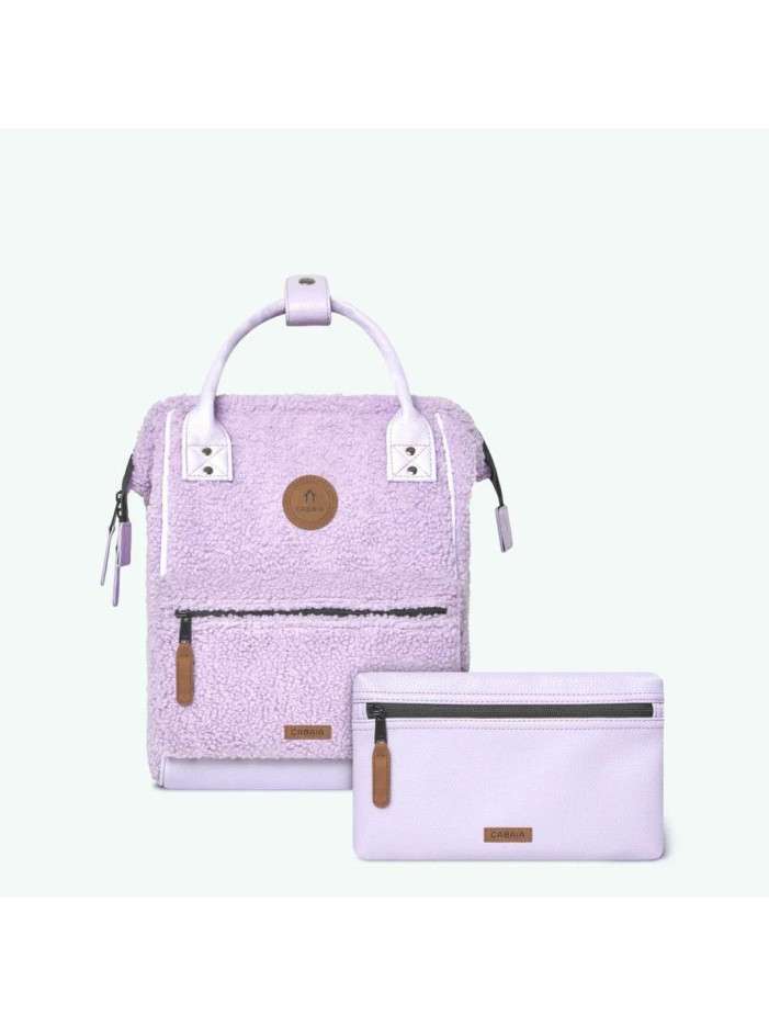 Sac à dos lilas uni avec...