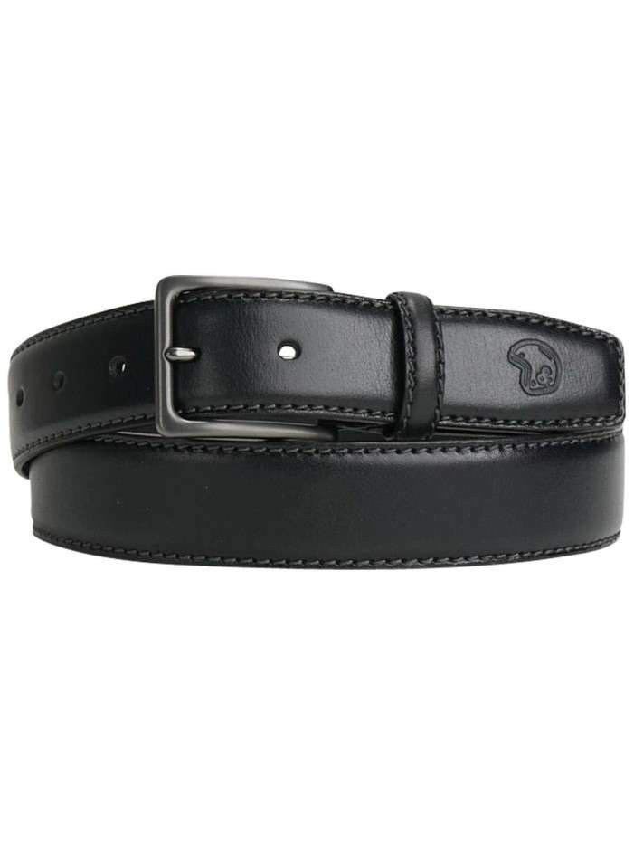 Ceinture en cuir noire unie...