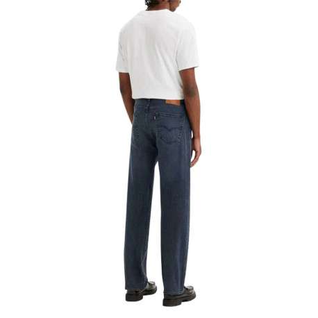 Jean 501 en coton nuit uni avec fermeture à boutons et une coupe regular fit - Image 4