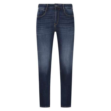 Jean 700/11 Fraser nuit avec une coupe slim et un patch d'authenticité