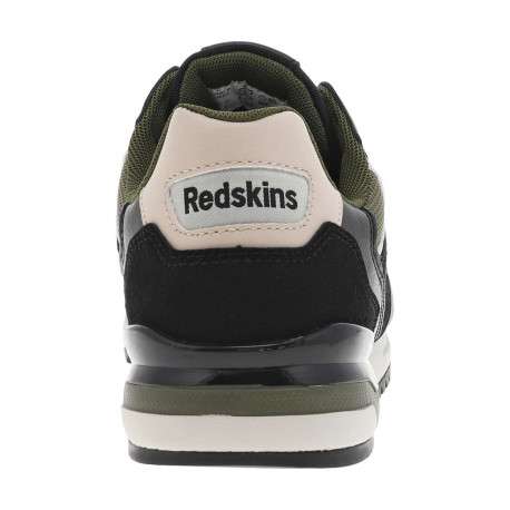Sneakers kaki à semelle à talon plat, à lacets et étiquette - Image 6