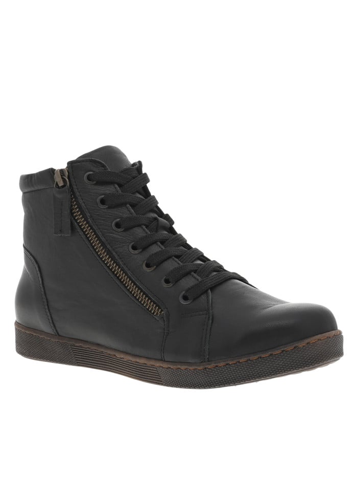 Baskets montantes en cuir...