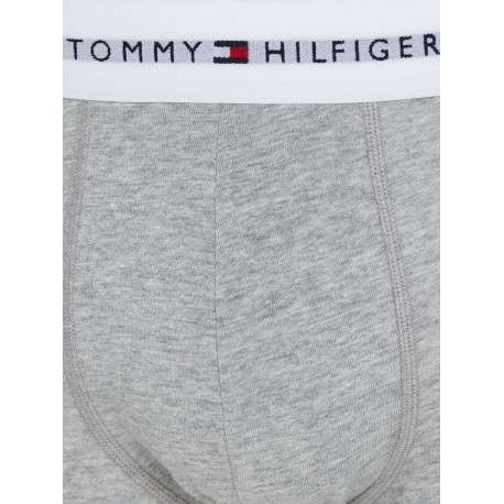 Lot de 3 Boxers trunks en coton biologique mélangé multicolores unis - Image 3