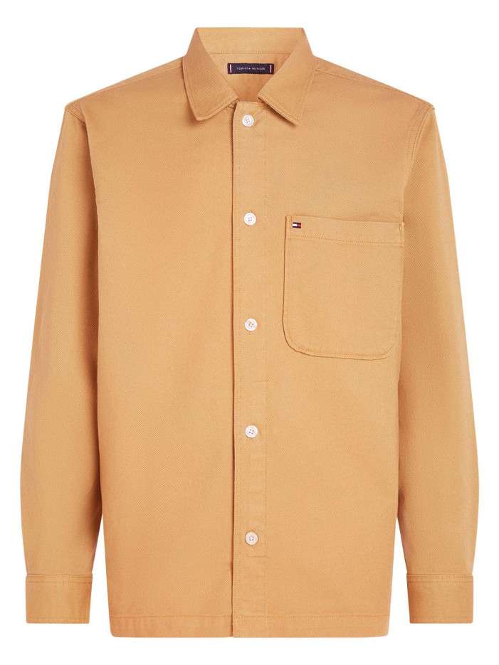 Surchemise en coton camel...