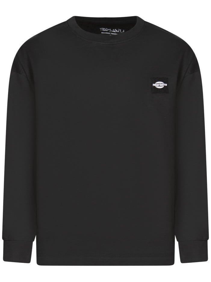 T-shirt en coton anthracite...