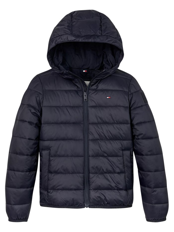 Doudoune marine unie avec...